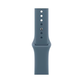 Apple Watch Series 11, 42 mm, Gold Titanium GPS+Cellular, Anchor blue Sport Band M/L
